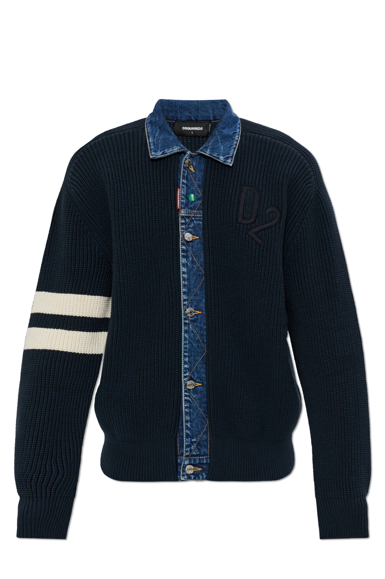 Dsquared2 Cardigan with logo | Men's | Vitkac